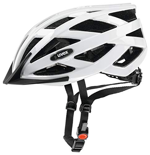 uvex i-vo - Leichter Allround-Helm für Damen und Herren - individuelle Größenanpassung - erweiterbar mit LED-Licht - White - 52-57 cm