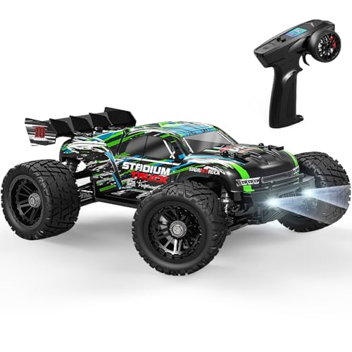 HAIBOXING Ferngesteuertes Auto, 2,4 GHz 1:18 Proportional 4WD 36+ km/h Hobby Offroad Monster RC Truck, wasserdichte RC Truggy RTR Geländegängig Spielzeug