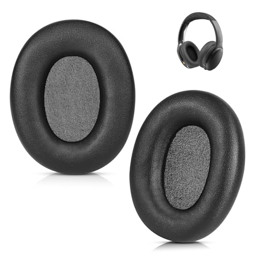 SINOWO Ersatz-Ohrpolster für Skullcandy Crusher ANC 2 kabellose Over-Ear-Kopfhörer mit Geräuschunterdrückung, Memory-Schaum, näher am Original (schwarz)