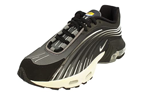 NIKE Juniors Tuned 1 Air Max Plus II (GS) – CT4383 001 – Schwarz/Weiß/Rauchgrau, Schwarz, 38.5 EU