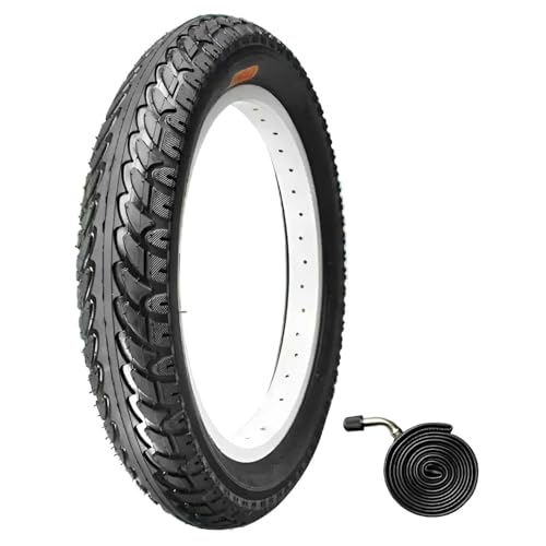16x2.5 Fahrradreifen und Schlauchset für Elektrofahrrad, 16-2.5 Pannensicherer Winterreifen mit Sclaverand-Ventil, 16 2.5 E-Bike-kompatibles Reifen- und Schlauchkit