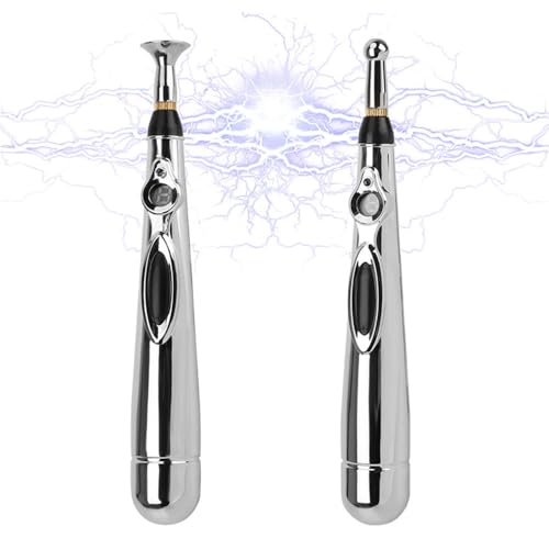 Elektroschocker Massagestab mit 9 Intensitätsstufen für Sexuelle Elektrostimulation E-Stim Reizstromgerät SM Tool für Männer und Frauen zur Stimulation von Klitoris Brust und Hoden