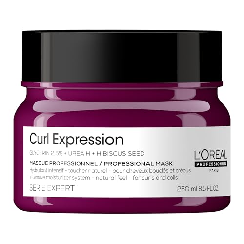 L'Oréal Professionnel Pflegende Haarmaske für welliges und lockiges Haar, Serie Expert, Curl Expression Intensive Moisturizer Mask, 250 ml