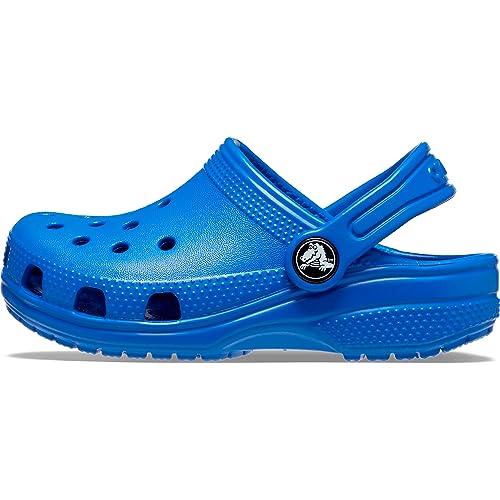Crocs Unisex Kinder Classic Clog T Clog, Blue Bolt, 25/26 EU