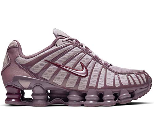 Nike W Shox Tl - Pumice/Pumice-Night Maroon-Plum ECL, Größe:9.5