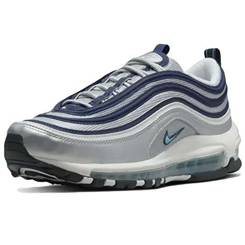 Nike Herren Air Max 97 Sneaker, Atlantic Blue/Voltage Yellow, 38 EU