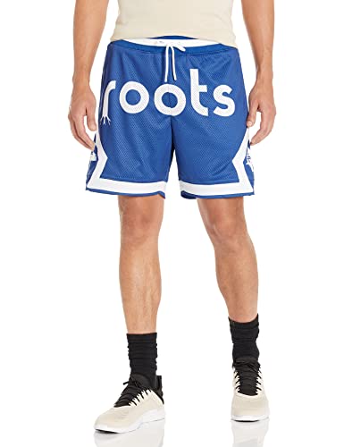 LRG Herren Lifted Research Group Shorts, Royal Blue/Weiß, XL