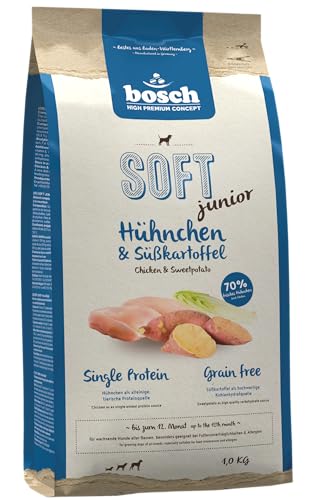 Bosch HPC Soft Hundefutter halbfeucht, Land-Ente & Kartoffel, 12,5 kg