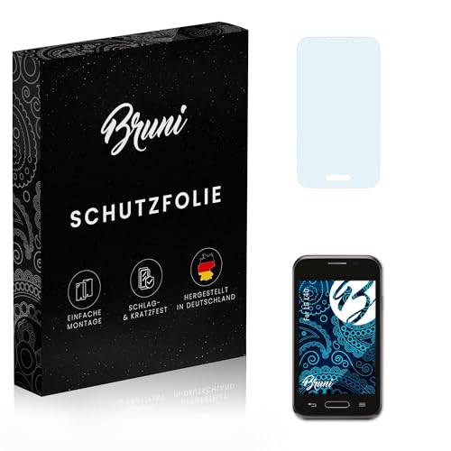 Bruni Schutzfolie kompatibel mit LG L40 Folie, glasklare Displayschutzfolie (2X)