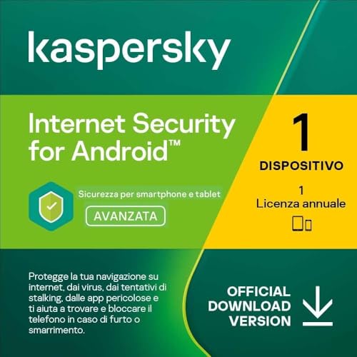 nextradeitalia Kaspersky Internet Security for Android 2026-1 Dispositivo - 1 Anno