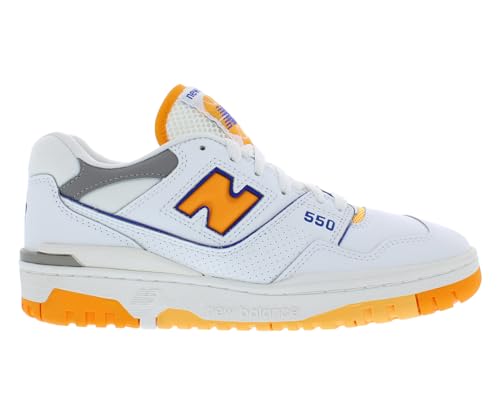 New Balance 550 Mens Lakers Pack - Vibrant Orange Size 9.5
