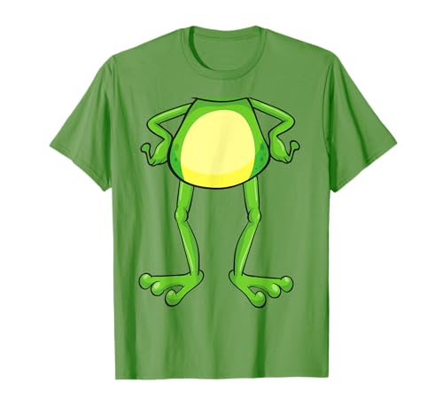 Karneval Frosch Kostüm Fasching T-Shirt