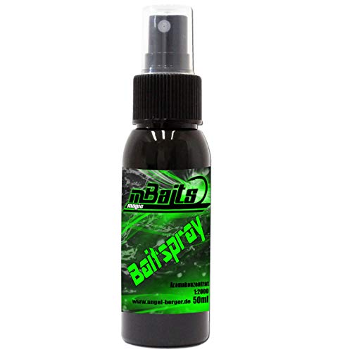 Angel-Berger Power Spray Lockstoff Attractor Für alle Köderarten Kunstköder und Naturköder Köderspray (Raubfisch)