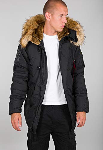Alpha Industries Explorer Winterjacke für Herren Black