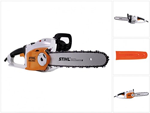 Stihl MSE 210 C-BQ Elektro Kettensäge mit 35 cm Schnittlänge + 1,3 mm Kette (1209 011 4001)