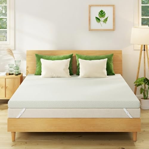 Essence Sleep Gel Topper 140x200cm, Matratzen Topper aus 5 cm Gel-Memory- Schaum, Atmungsaktiver Matratzentopper, ÖEko-Tex Zertifiziert, H2 Weiche für Matratzen Boxspringbett, Schlafsofa, Gästebett