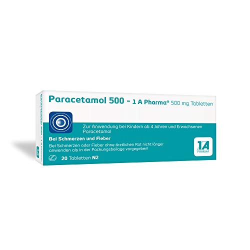 PARACETAMOL 500-1A Pharma Tabletten 20 St