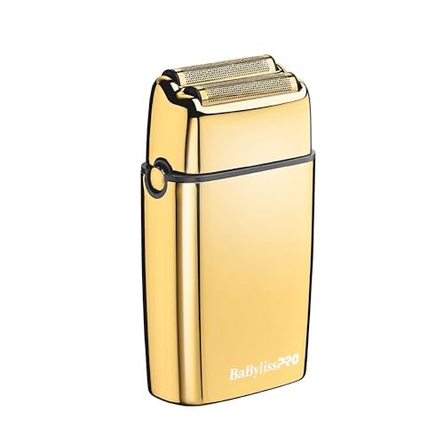 BaBylissPRO Baberology Doppelfolienrasierer FXFS2G GOLDFX Professioneller Elektrorasierer