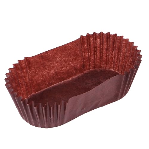 Healvian 1000 Pieces Disposable Cake Moulds Cupcake Liners Cupcake Moulds Cake Paper Tray Paper Baking Moulds Square Muffin Cases Bread Baking Moulds Cupcake Wrappers Muffin Liners