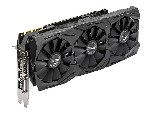 Asus ROG Strix GeForce GTX1080Ti-11GB Gaming Grafikkarte (Nvidia, PCIe 3.0, 11GB GDDR5X Speicher, HDMI, DVI, DisplayPort)