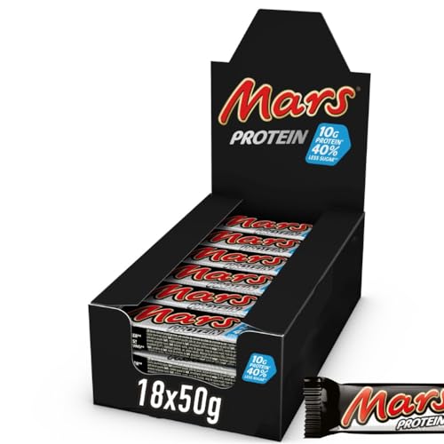 MARS Protein Riegel, Schokoriegel Protein, Großpackung, 18 x 50g
