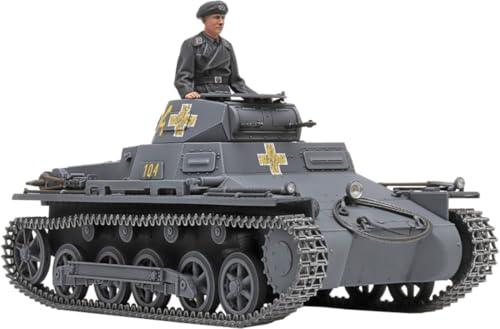 TAMIYA 35388 1:35 Dt. PzKpfw. I AUSF. B (1) - Modellbau, Plastik Bausatz, Hobby, Basteln, Panzer Bausatz, Militär Bausatz, Panzer 1:35, Standmodellbau, Geformte Farbe