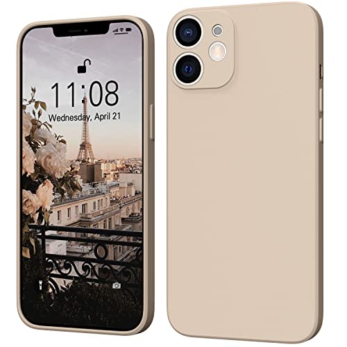 ORDA für iPhone 11 Hülle Silikon Case, Ultra Dünn Slim mit Microfiber, Kratzfeste Rundumschutz Case Schutzhülle für iPhone 11 6.1'' Khaki