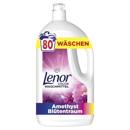Lenor Flüssigwaschmittel Blütentraum, 80 Wäschen, Waschmittel flüssig