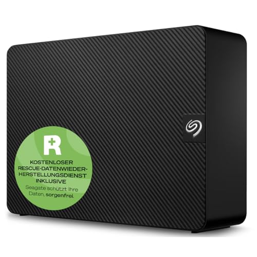 Seagate Expansion Desktop 20TB, Externe Festplatte, 3.5 Zoll, USB 3.0, PC & Notebook, inkl. Data Rescue Service (STKP20000400)