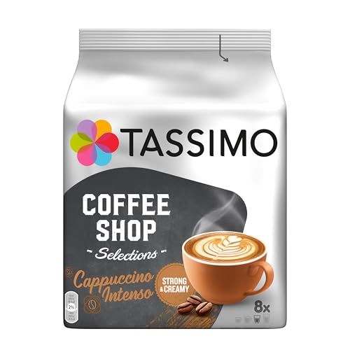 TASSIMO Kapseln Coffee Shop Selections Cappuccino Intenso, 8 Getränke