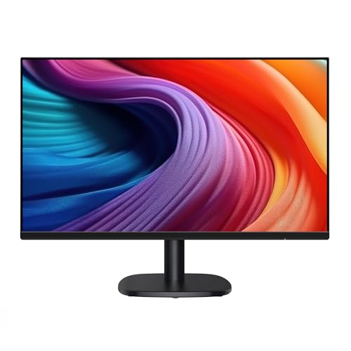 Amazon Basics Monitor 24 Zoll (61 cm), FHD 1080p, max. 100 Hz, VESA-kompatibel, integrierte Lautsprecher, Schwarz