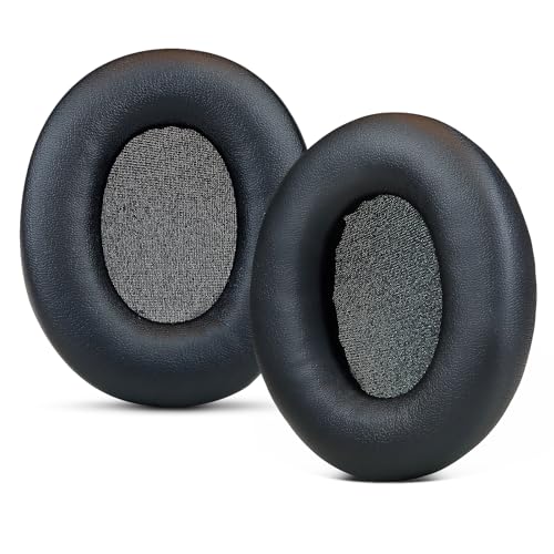 SINOWO Ersatz-Ohrpolster für Skullcandy Crusher ANC 2 kabellose Over-Ear-Kopfhörer mit Geräuschunterdrückung, Memory-Schaum, näher am Original (schwarz)