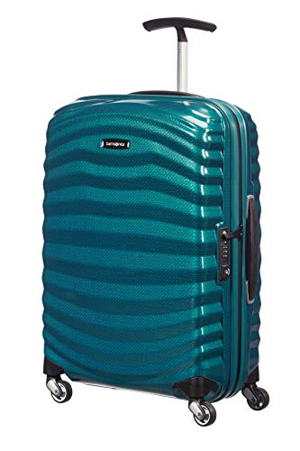 Samsonite Lite-Shock - Spinner S, Handgepäck, 55 cm, 36 L, Blau (Petrol Blue)