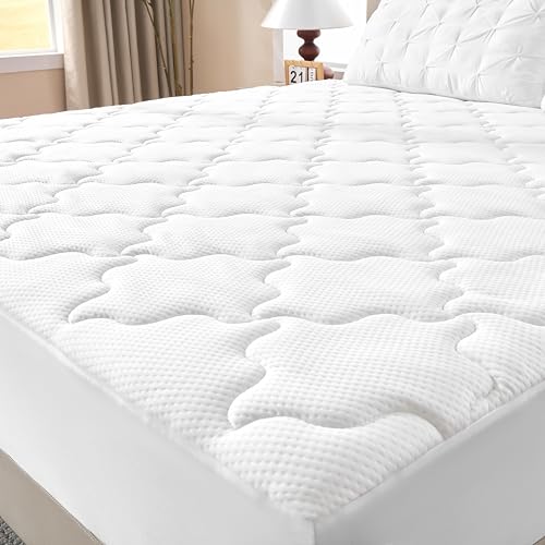 Waxberry Gel Topper 140x200cm | Oeko-TEX® zertifizierte Premium Matratzenauflage mit 30D Memory Schaum & 3D Luftschicht – Atmungsaktiv, Hautfreundlich & rutschfest Matratzen Topper, Weiß
