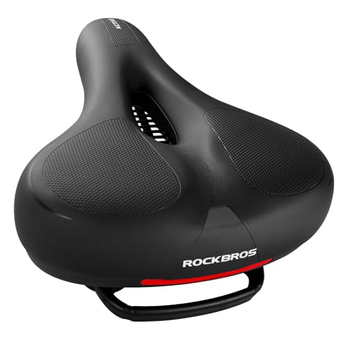 ROCKBROS Bequemer Fahrradsattel mit Memory Foam für Damen Herren