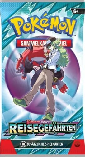 Pokémon TCG: Karmesin&Purpur - Reisegefährten (KP09) Booster Pack - DE