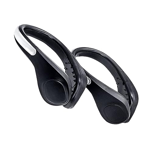 BCOATH 4 Stück Leuchtender Schuhclip LED-Schuhe Clip-Lichter Nachtfahrlicht schuhclip Lichter fahradlampe Running Light Clip auf Schuhlichter Clips für Nachtfahrwerke Abs Colorful