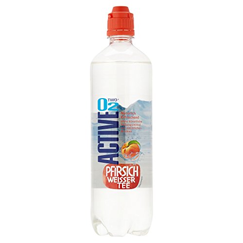 Active O2 Pfirsich und Weißer Tee EINWEG, (1 x 750 ml)
