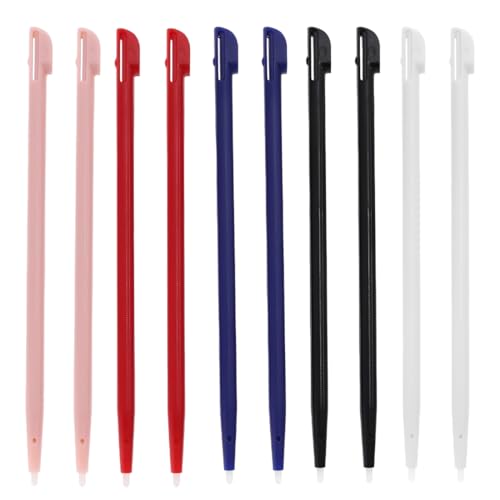 BCHKO 10x Set Touchpen, Kapazitiver Ersatzstift für 2DS Stift Halterung, Touch Display Eingabestift, Stylus Pen für Touchscreen, Touchstift Bedienstift