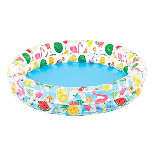 Intex 59421NP - Aufblasbarer Pool Just So Fruity, Vinyl, Mehrfarbig, 122x25 cm