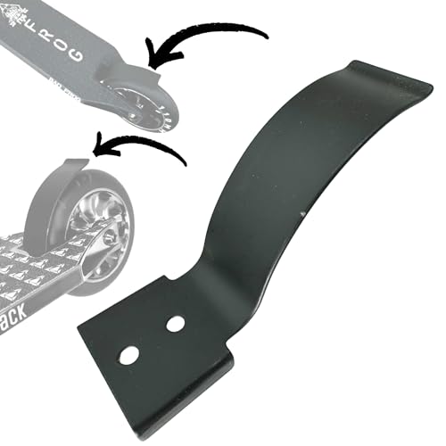 Bad Frog/Bewegt Stunt-Scooter Trick I Tret I Park I Roller I Ersatzteil I Sparepart (Flexbremse 110mm Schwarz)