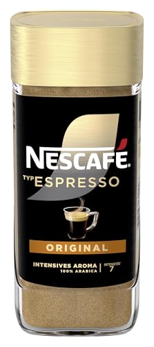 NESCAFÉ Dolce Gusto NESCAFÉ GOLD Typ Espresso, löslicher Instant-Espresso-Kaffee mit 100% feinen Arabica Kaffeebohnen, koffeinhaltig, mit samtiger Crema, 1er Pack (1 x 100g)