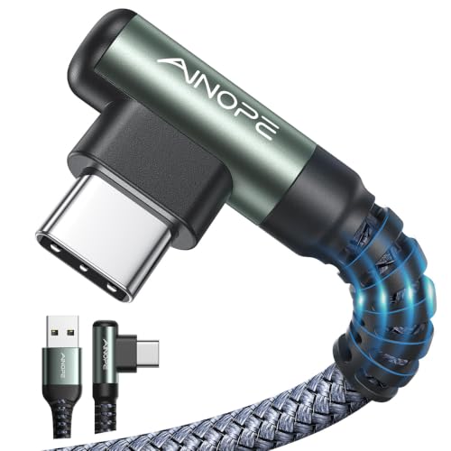AINOPE USB C Kabel - [2 Stück 2M+2M] 3.1A Ladekabel USB C Kabel