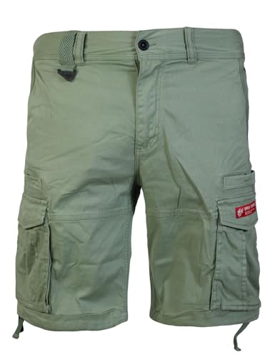Yakuza Premium Herren Cargo Shorts 3852 Oliv XL