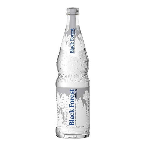 Black Forest Mineralwasser, Spritzig, 0,7l Glas (12)