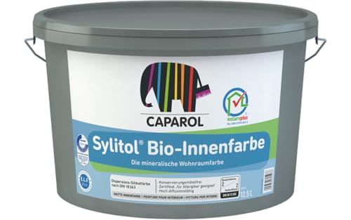 Caparol Sylitol Bio Mineral Innenfarbe weiss 12,500 L