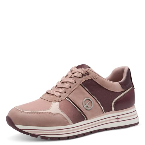 Tamaris Damen Schnürer Vegan rosa 38