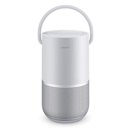 Bose Portable Home Speaker – mit integrierter Alexa-Sprachsteuerung, in Silber