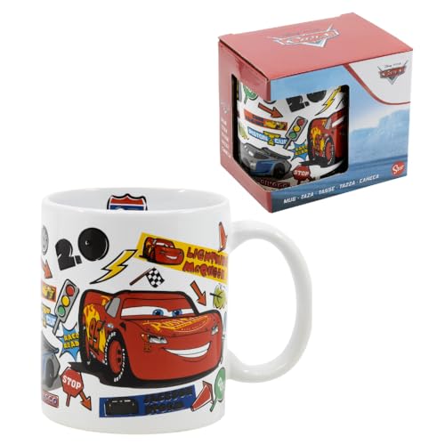 Keramiktasse Cars Disney Modell Mug 325 ml Kinder-Frühstückstasse