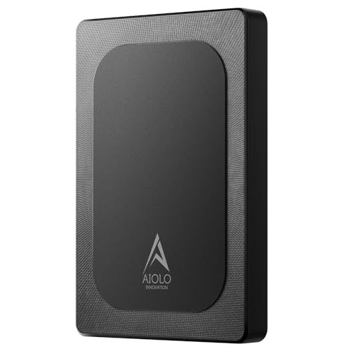 Aiolo Innovation Externe Festplatte 1TB Tragbar 2.5 Zoll Externe HDD, USB 3.0 für PC, Mac, TV, PS4, Xbox, Wii u, Kompatibel mit Mac und Windows
